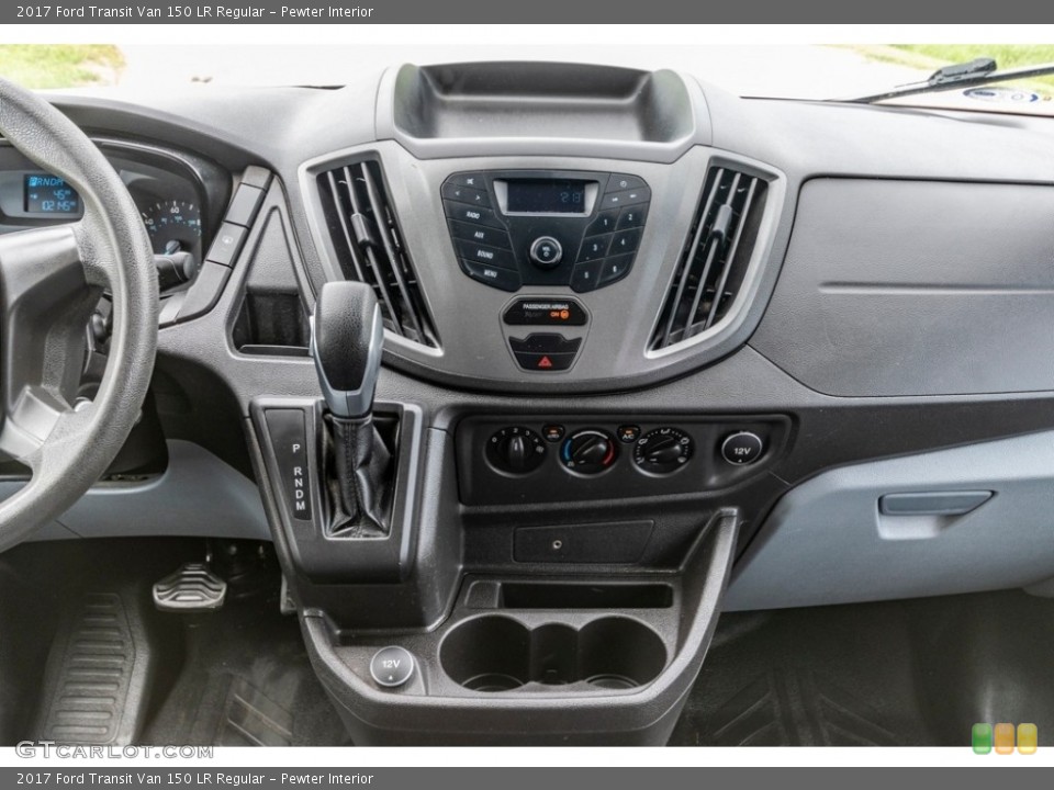 Pewter Interior Controls for the 2017 Ford Transit Van 150 LR Regular #141923127