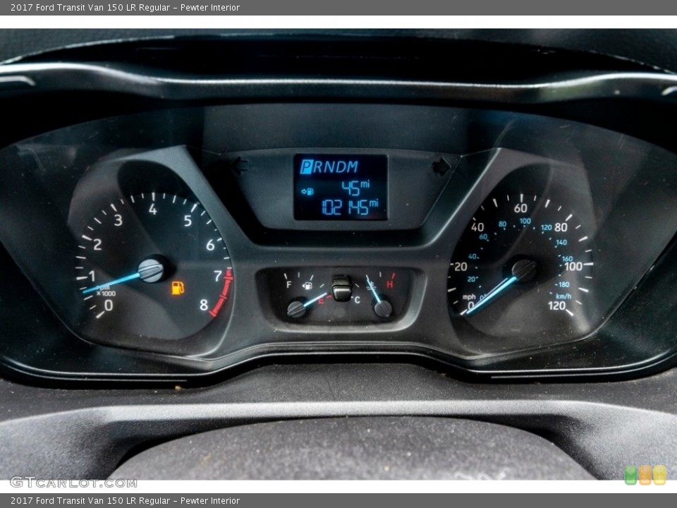 Pewter Interior Gauges for the 2017 Ford Transit Van 150 LR Regular #141923166