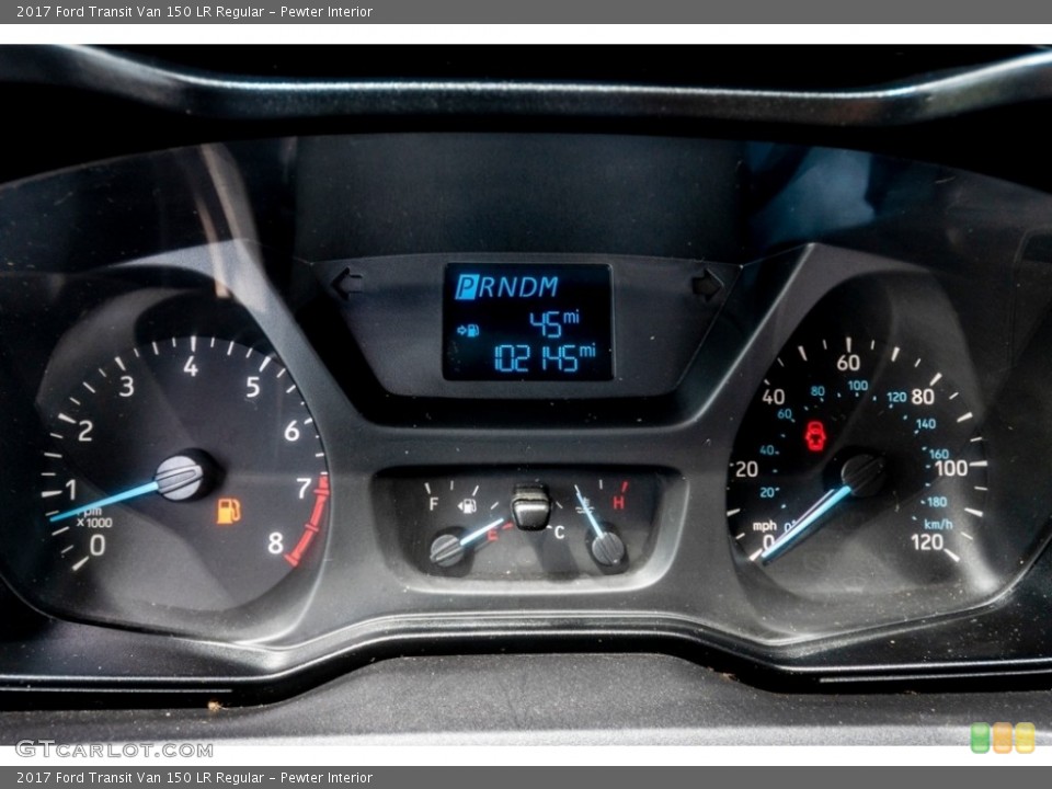 Pewter Interior Gauges for the 2017 Ford Transit Van 150 LR Regular #141923184