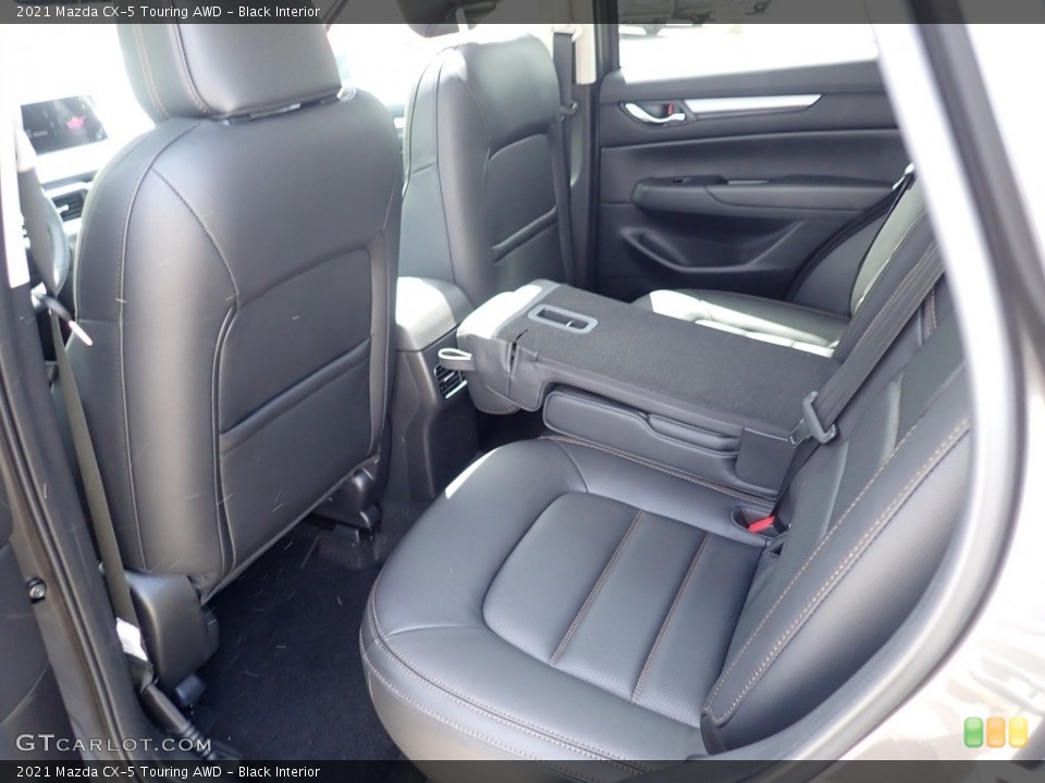 Black Interior Rear Seat for the 2021 Mazda CX-5 Touring AWD #141923622