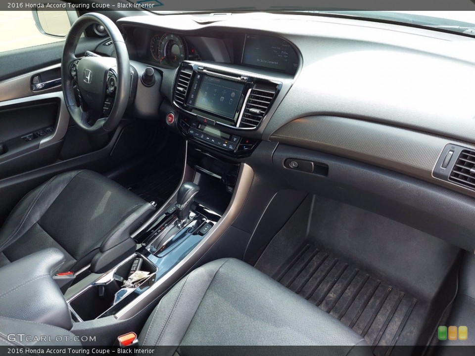 Black Interior Prime Interior for the 2016 Honda Accord Touring Coupe #141929472