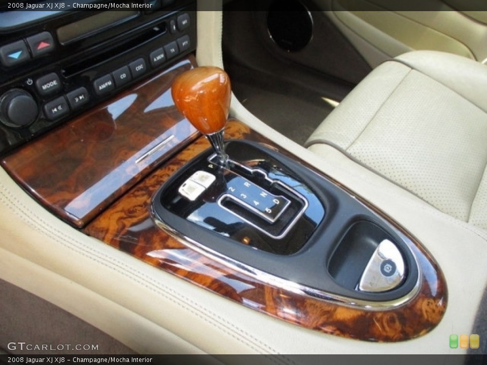 Champagne/Mocha Interior Transmission for the 2008 Jaguar XJ XJ8 #141930684