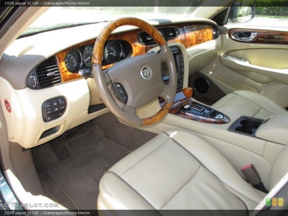 Champagne/Mocha Interior Photo for the 2008 Jaguar XJ XJ8 #141930711