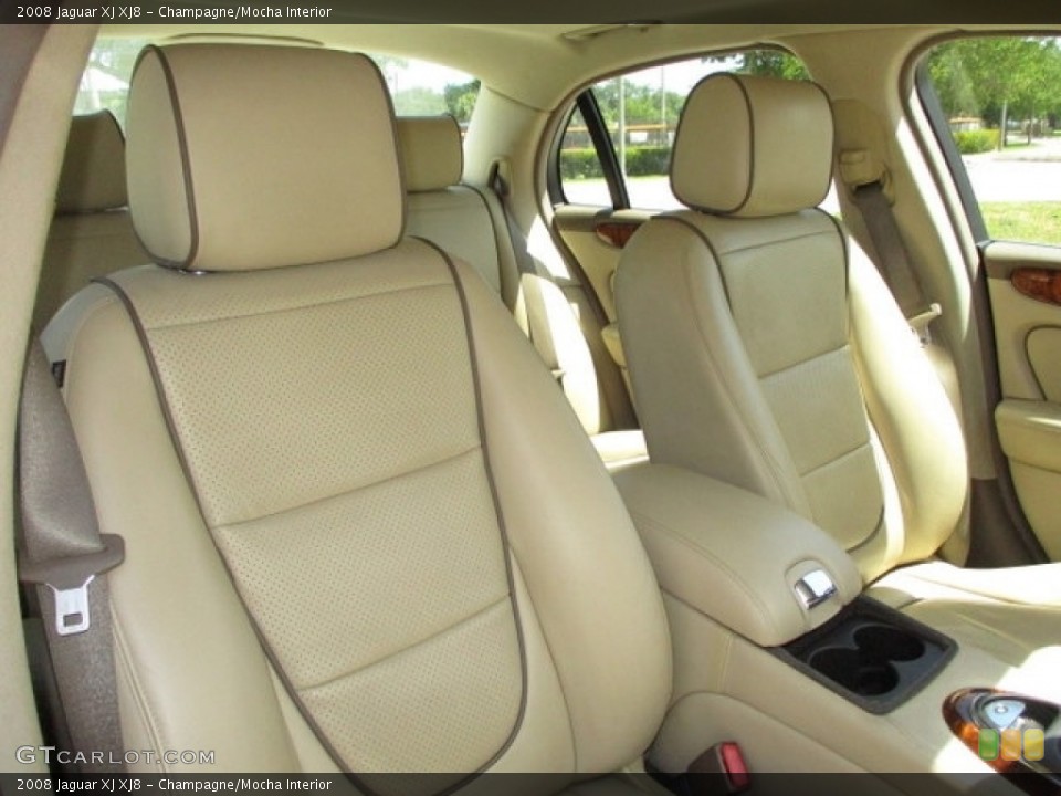 Champagne/Mocha Interior Front Seat for the 2008 Jaguar XJ XJ8 #141930810