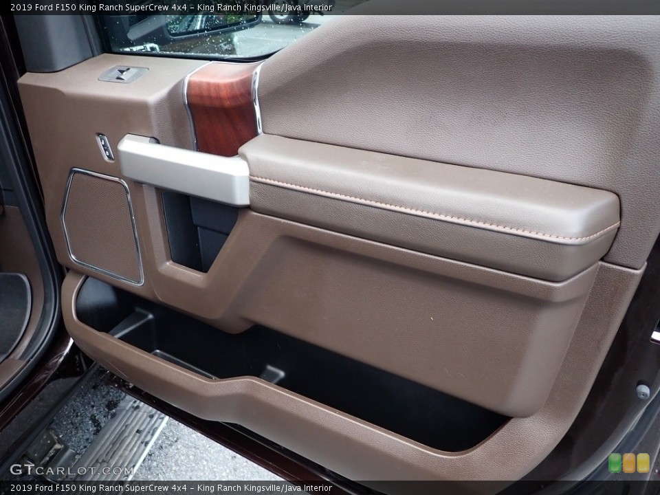 King Ranch Kingsville/Java Interior Door Panel for the 2019 Ford F150 King Ranch SuperCrew 4x4 #141931215