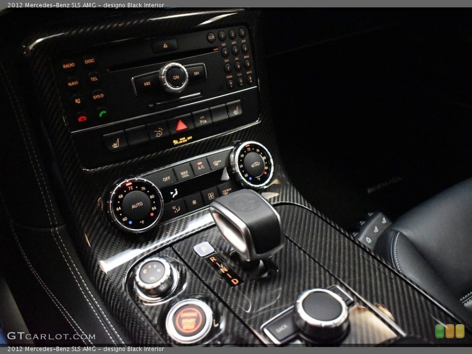 designo Black Interior Controls for the 2012 Mercedes-Benz SLS AMG #141933903