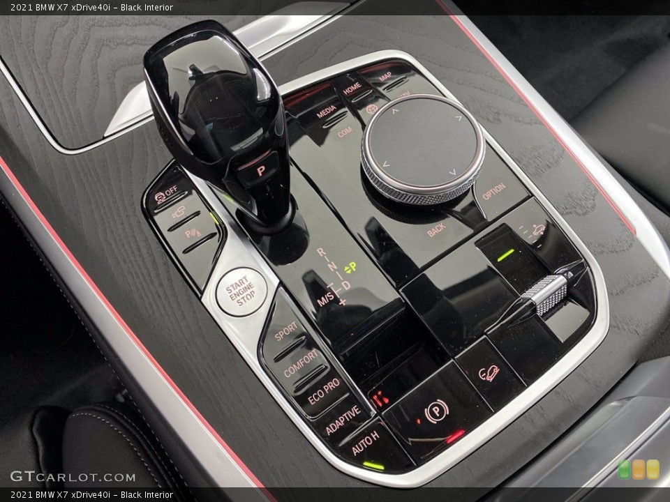 Black Interior Transmission for the 2021 BMW X7 xDrive40i #141935547
