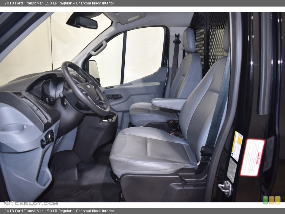 Charcoal Black Interior Photo for the 2018 Ford Transit Van 150 LR Regular #141936282