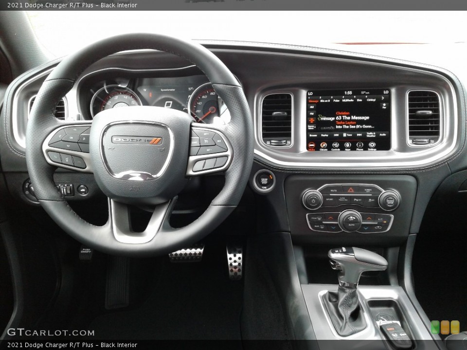 Black Interior Dashboard for the 2021 Dodge Charger R/T Plus #141937629