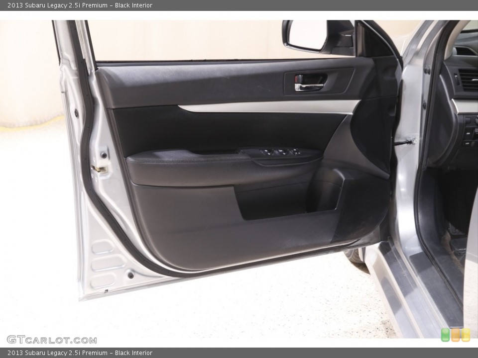 Black Interior Door Panel for the 2013 Subaru Legacy 2.5i Premium #141938151