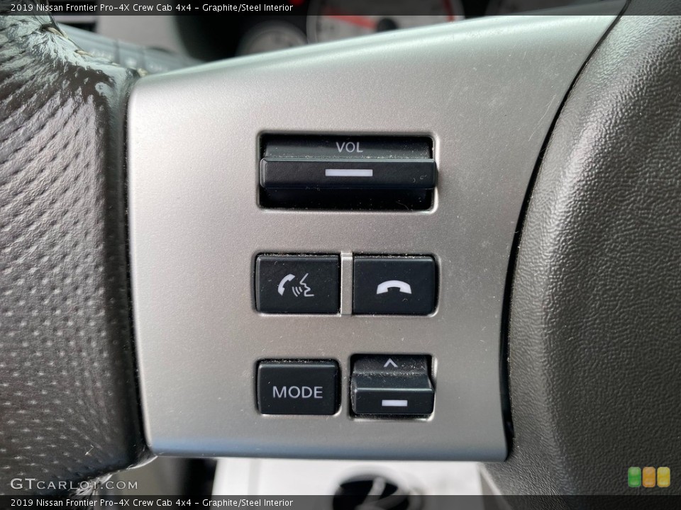 Graphite/Steel Interior Steering Wheel for the 2019 Nissan Frontier Pro-4X Crew Cab 4x4 #141938918