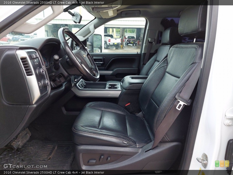 Jet Black Interior Photo for the 2016 Chevrolet Silverado 2500HD LT Crew Cab 4x4 #141942798