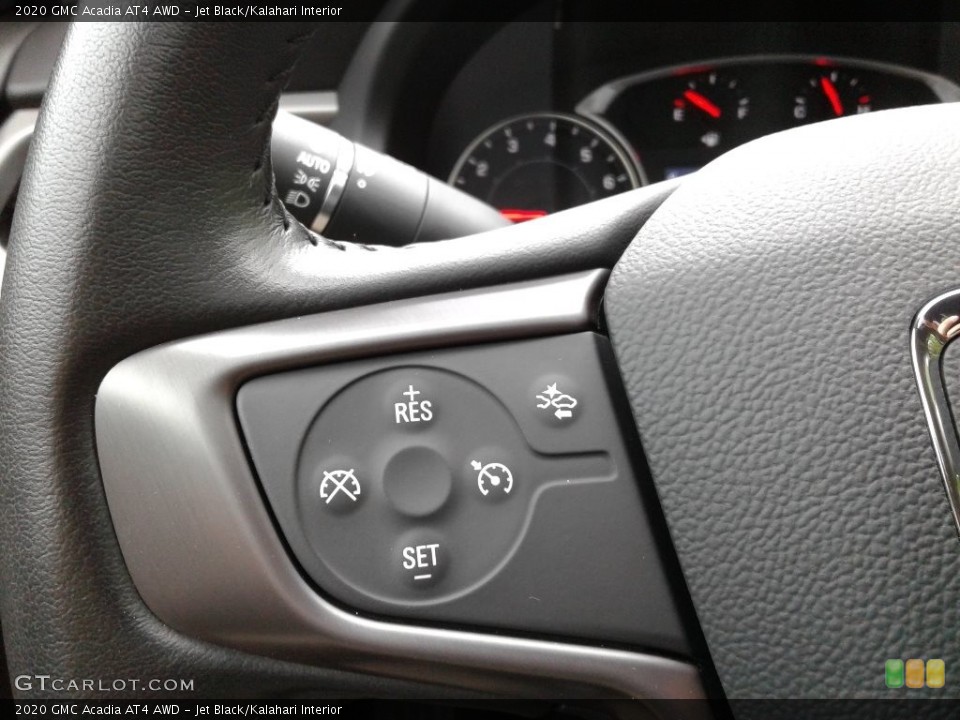 Jet Black/Kalahari Interior Steering Wheel for the 2020 GMC Acadia AT4 AWD #141945381