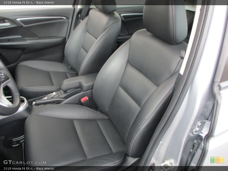 Black 2018 Honda Fit Interiors