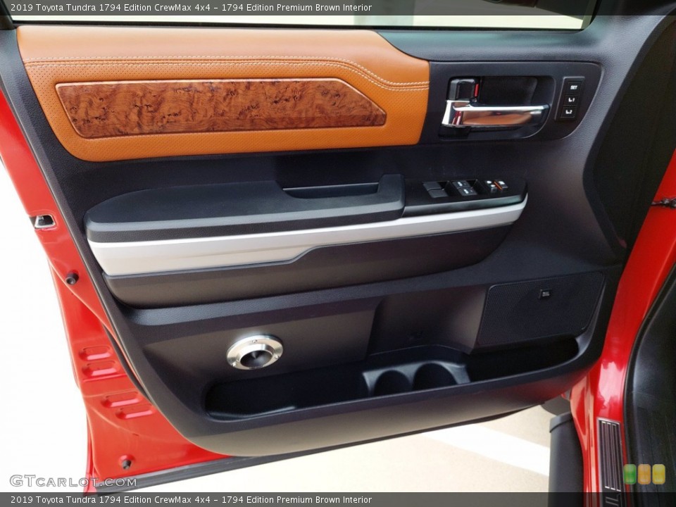 1794 Edition Premium Brown Interior Door Panel for the 2019 Toyota Tundra 1794 Edition CrewMax 4x4 #141950001
