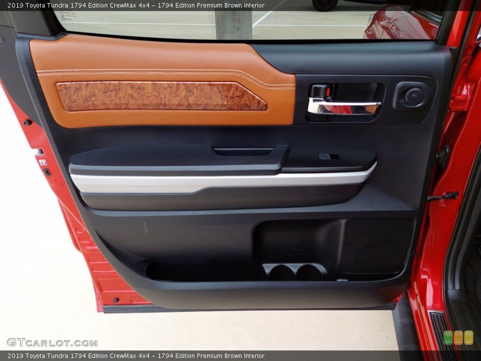 1794 Edition Premium Brown Interior Door Panel for the 2019 Toyota Tundra 1794 Edition CrewMax 4x4 #141950031