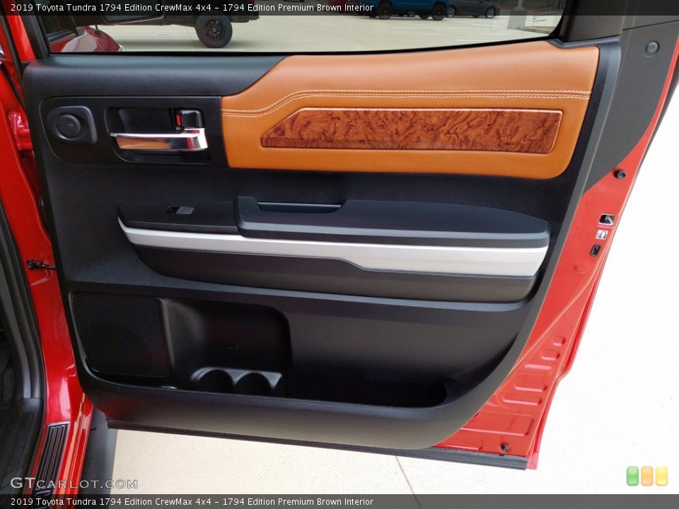 1794 Edition Premium Brown Interior Door Panel for the 2019 Toyota Tundra 1794 Edition CrewMax 4x4 #141950037