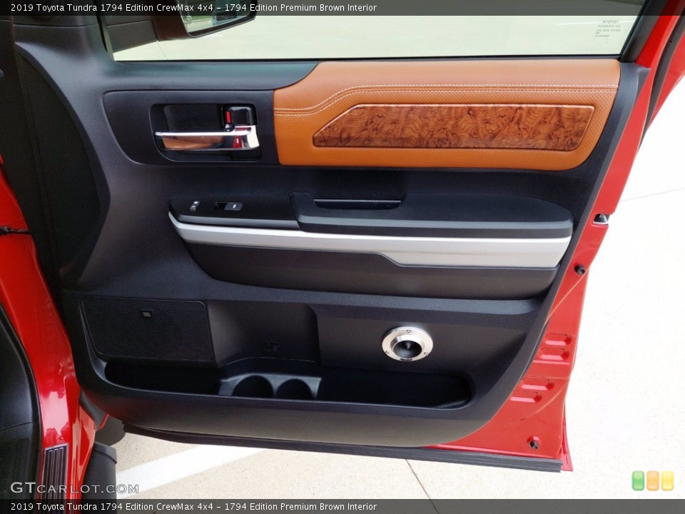 1794 Edition Premium Brown Interior Door Panel for the 2019 Toyota Tundra 1794 Edition CrewMax 4x4 #141950043