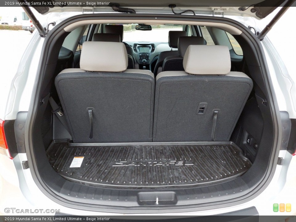 Beige Interior Trunk for the 2019 Hyundai Santa Fe XL Limited Ultimate #141950664