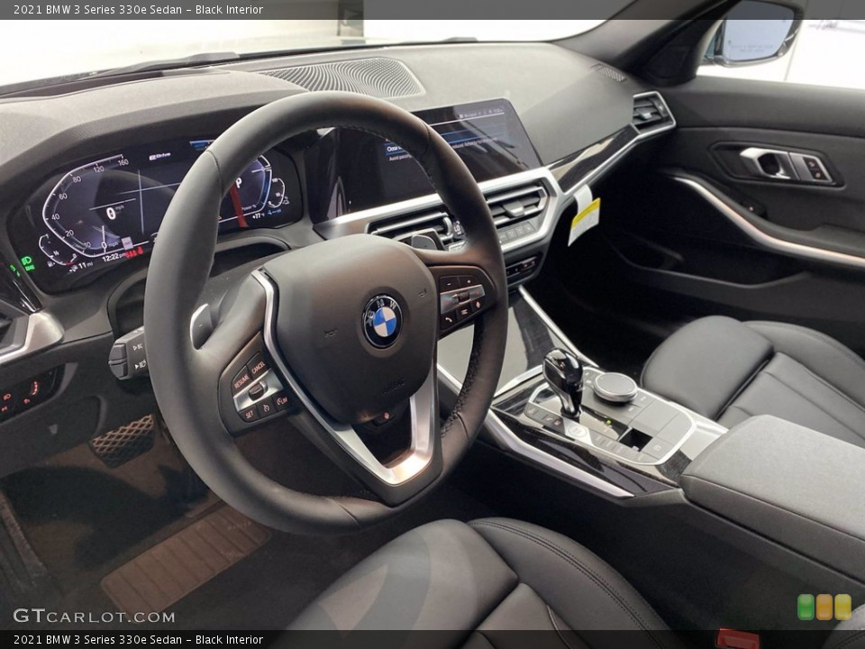 Black Interior Photo for the 2021 BMW 3 Series 330e Sedan #141950721