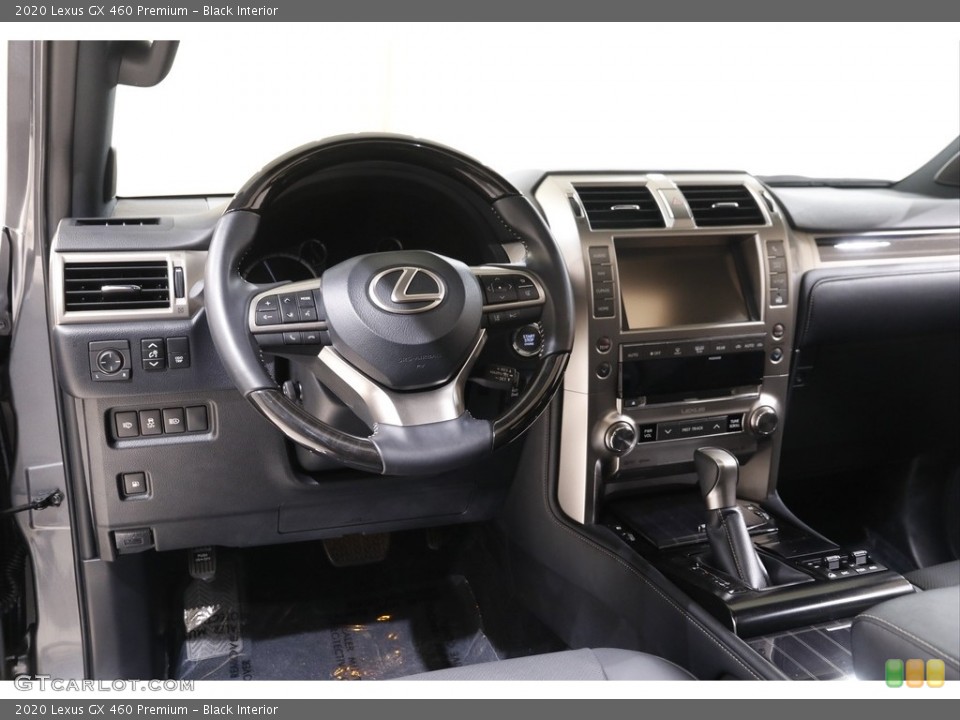 Black Interior Dashboard for the 2020 Lexus GX 460 Premium #141953424