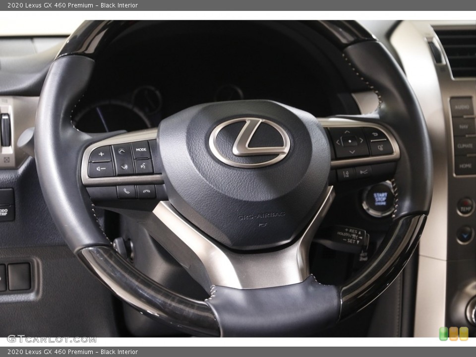 Black Interior Steering Wheel for the 2020 Lexus GX 460 Premium #141953427