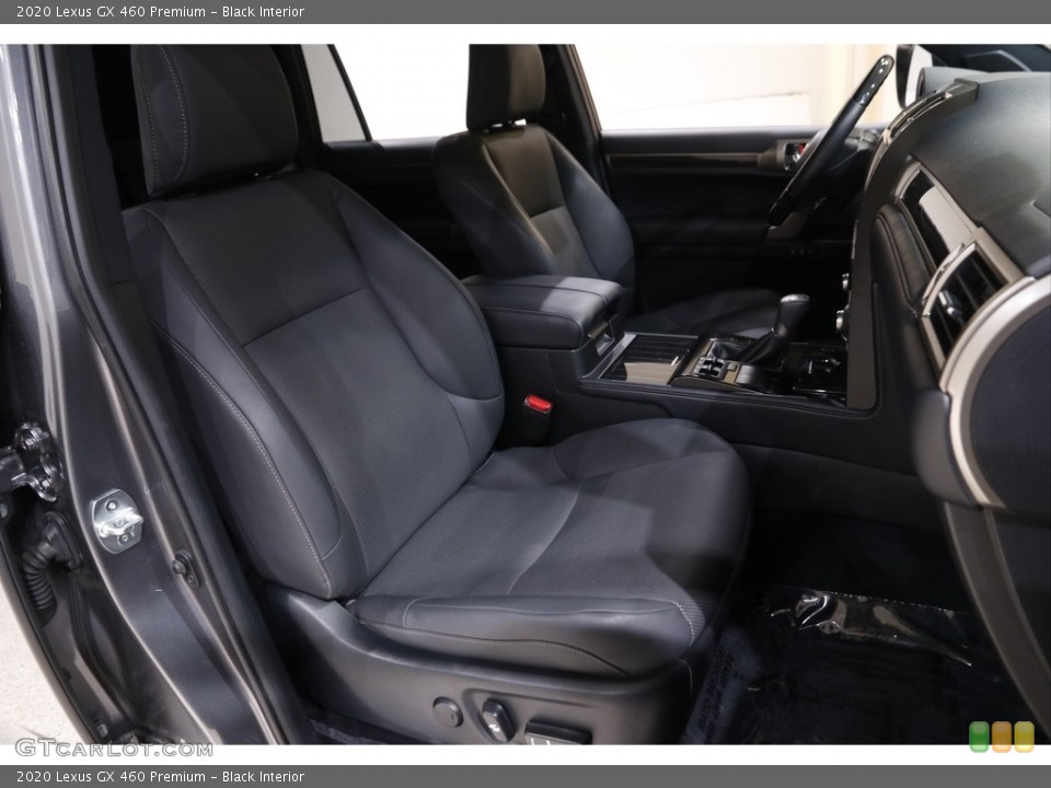 Black Interior Front Seat for the 2020 Lexus GX 460 Premium #141953457