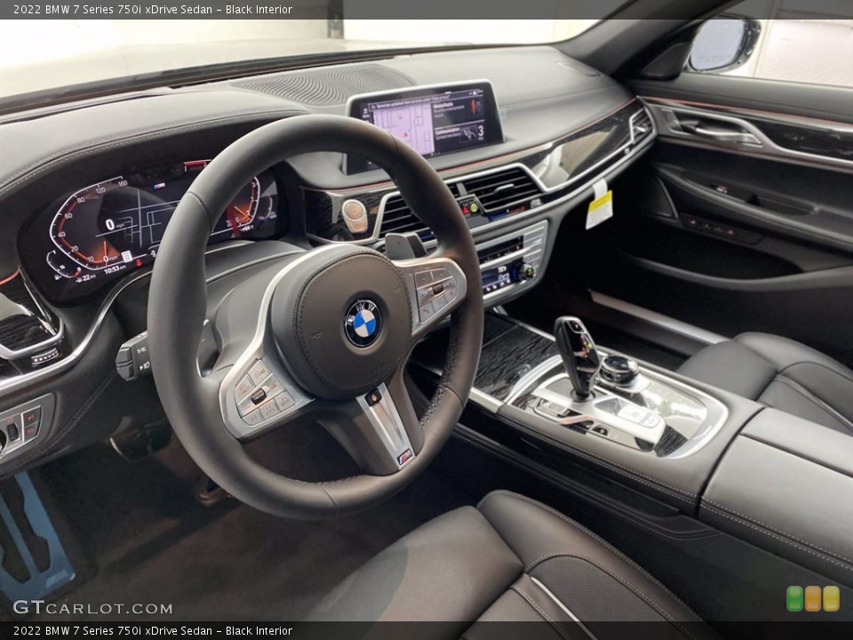 Black Interior Photo for the 2022 BMW 7 Series 750i xDrive Sedan #141955838