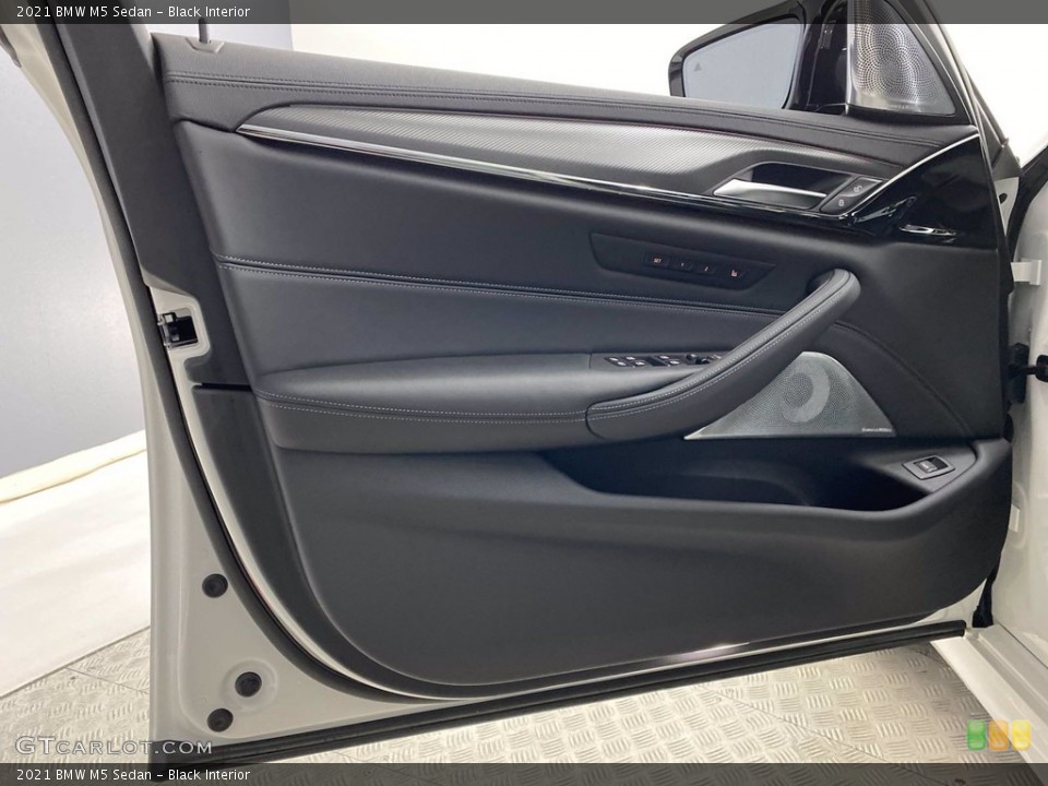 Black Interior Door Panel for the 2021 BMW M5 Sedan #141956531