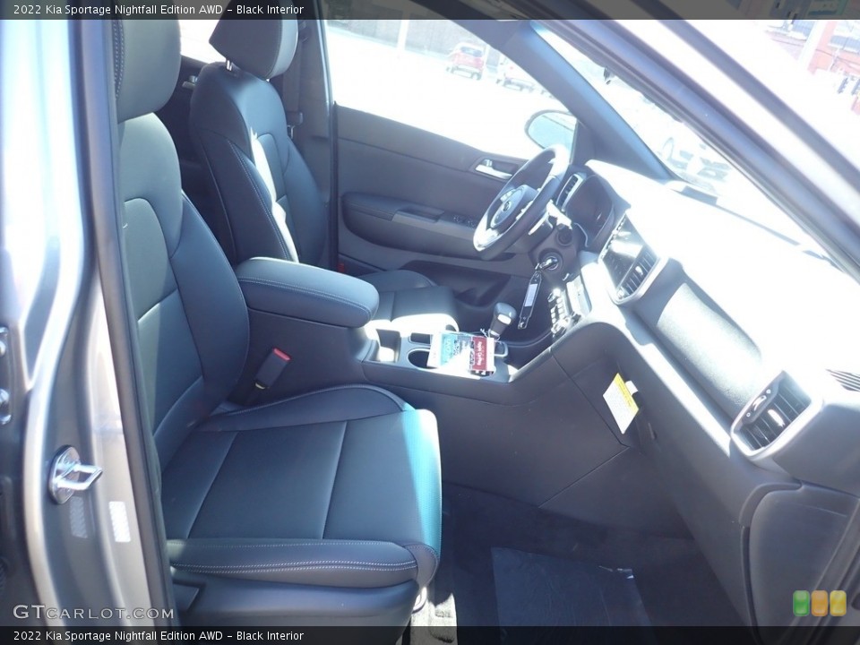 Black Interior Front Seat for the 2022 Kia Sportage Nightfall Edition AWD #141956907
