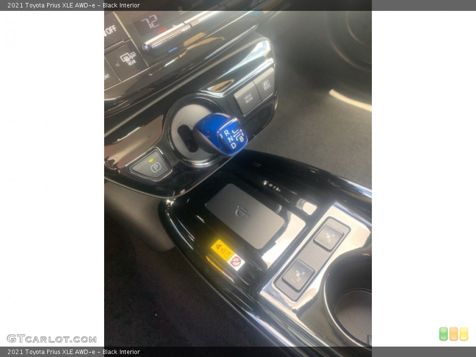 Black Interior Transmission for the 2021 Toyota Prius XLE AWD-e #141960314
