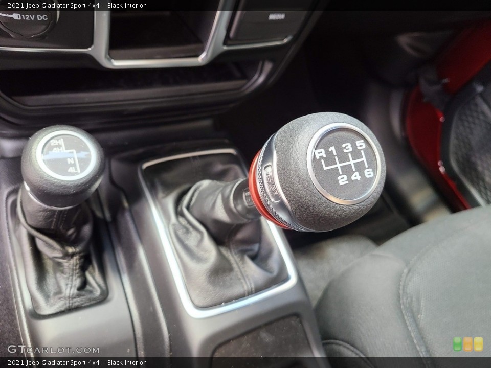 Black Interior Transmission for the 2021 Jeep Gladiator Sport 4x4 #141960494