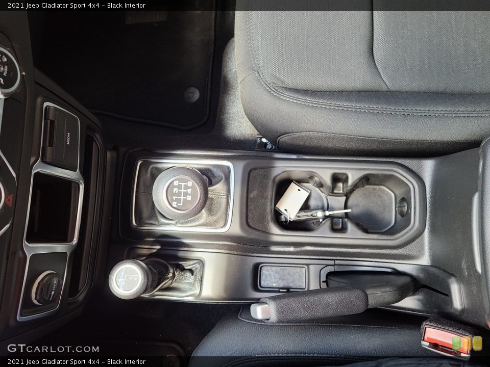 Black Interior Transmission for the 2021 Jeep Gladiator Sport 4x4 #141960740