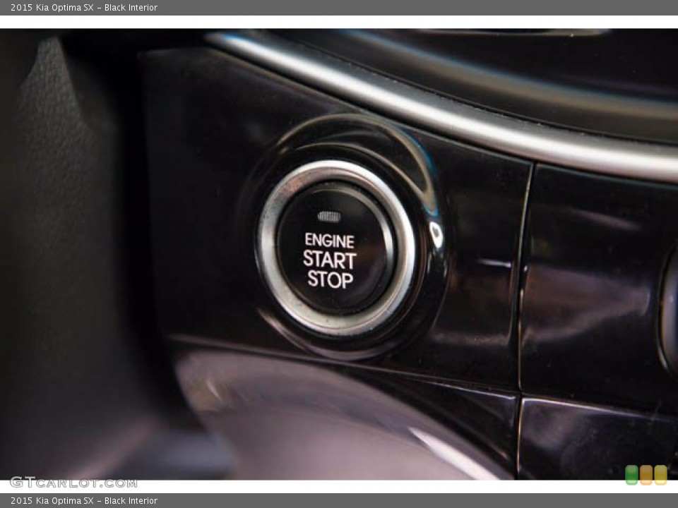 Black Interior Controls for the 2015 Kia Optima SX #141963905