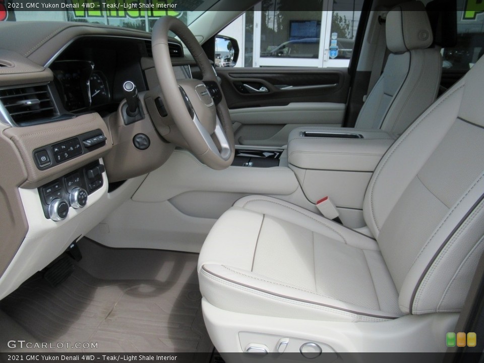 Teak/­Light Shale Interior Front Seat for the 2021 GMC Yukon Denali 4WD #141964979