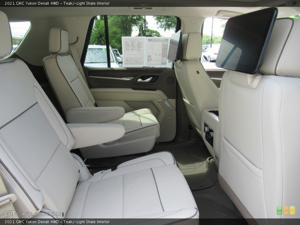 Teak/­Light Shale Interior Rear Seat for the 2021 GMC Yukon Denali 4WD #141965024