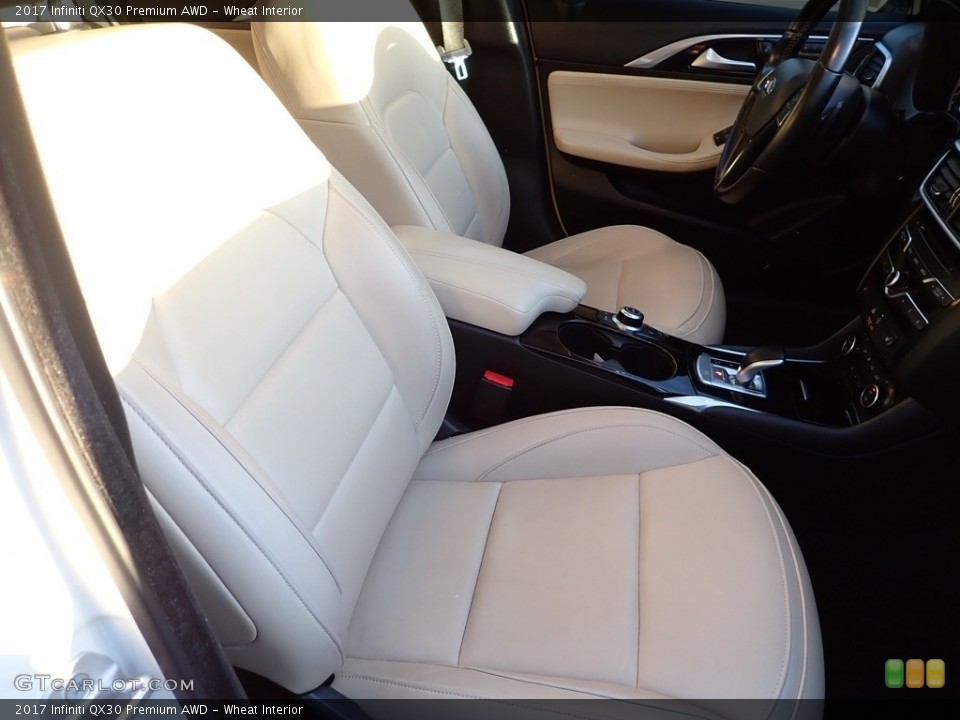 Wheat Interior Front Seat for the 2017 Infiniti QX30 Premium AWD #141965513
