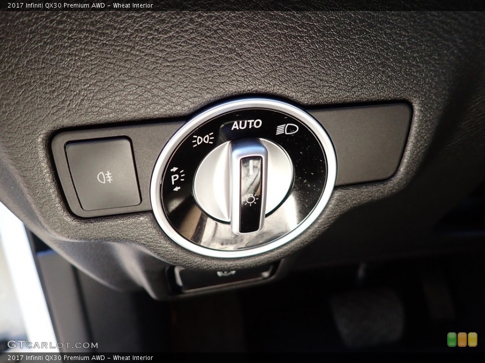 Wheat Interior Controls for the 2017 Infiniti QX30 Premium AWD #141965675