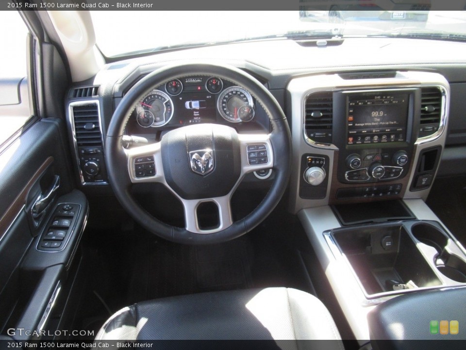 Black Interior Dashboard for the 2015 Ram 1500 Laramie Quad Cab #141965966
