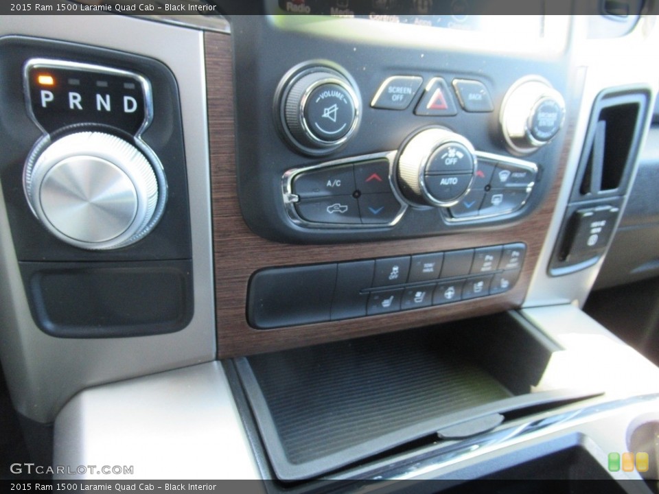 Black Interior Controls for the 2015 Ram 1500 Laramie Quad Cab #141966002