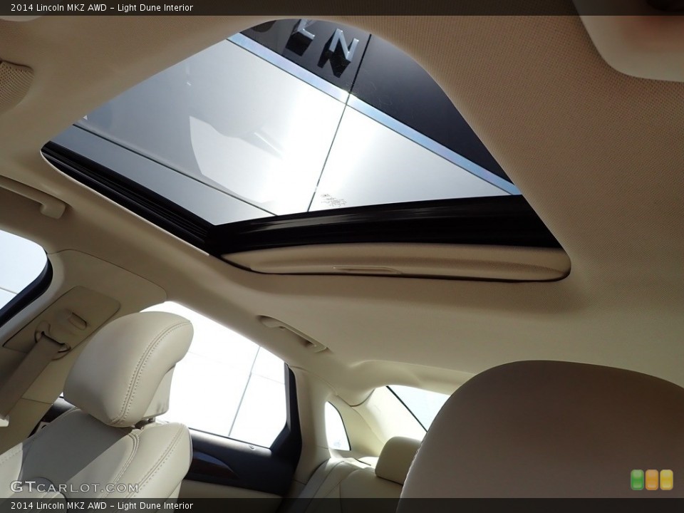 Light Dune Interior Sunroof for the 2014 Lincoln MKZ AWD #141967756