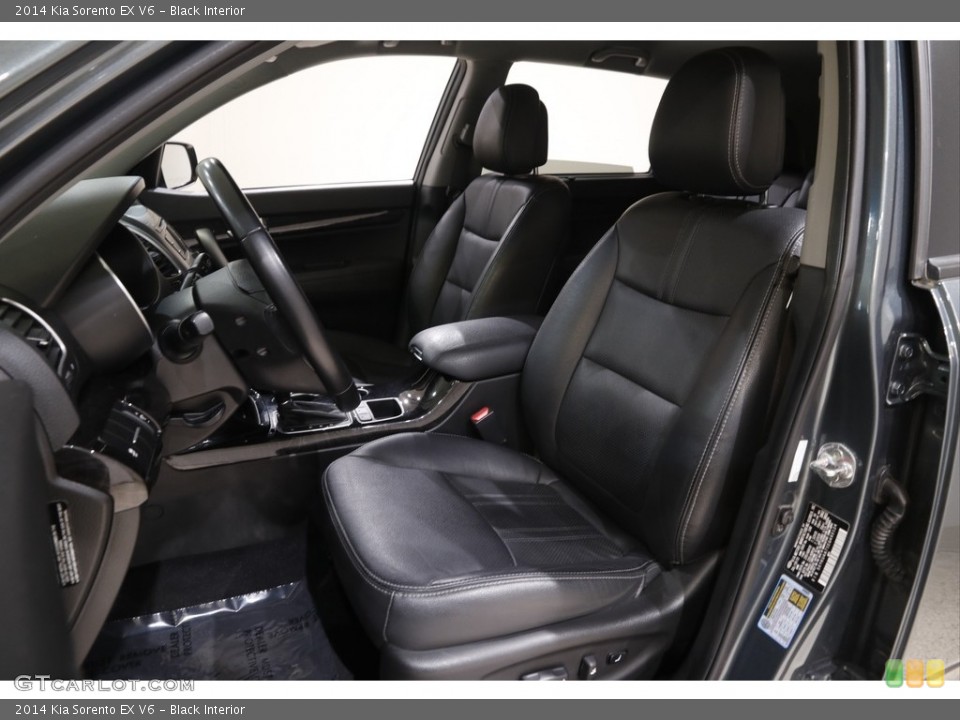 Black Interior Front Seat for the 2014 Kia Sorento EX V6 #141967803