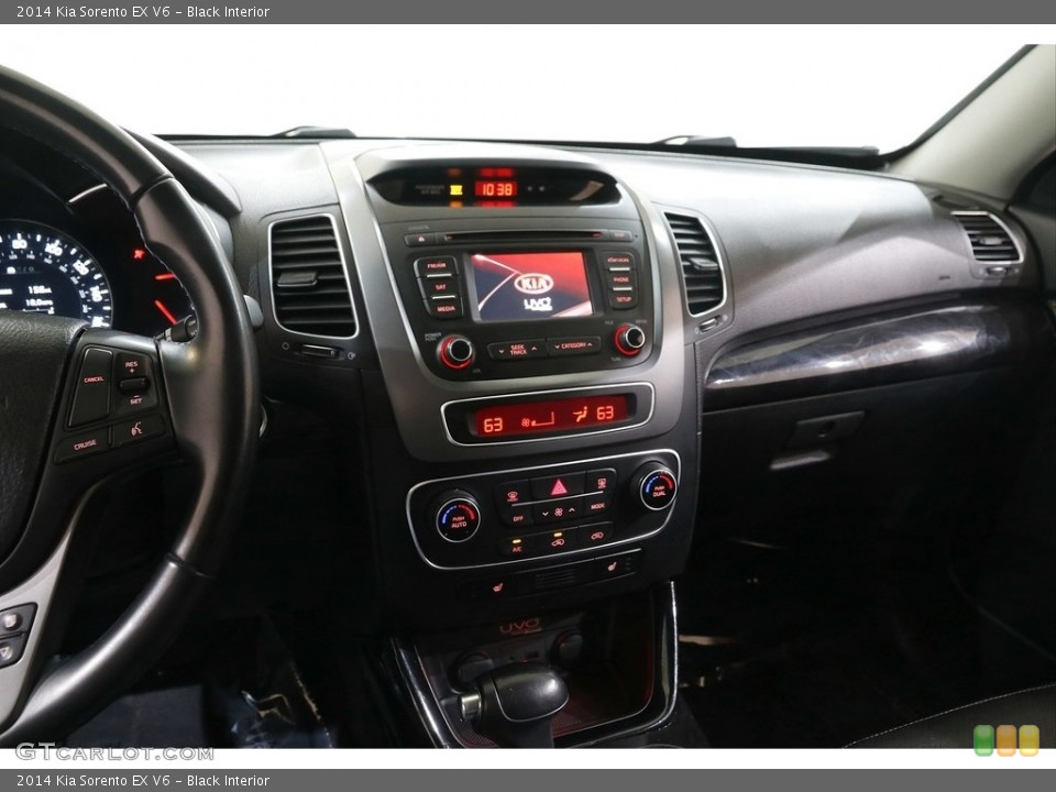 Black Interior Dashboard for the 2014 Kia Sorento EX V6 #141967893