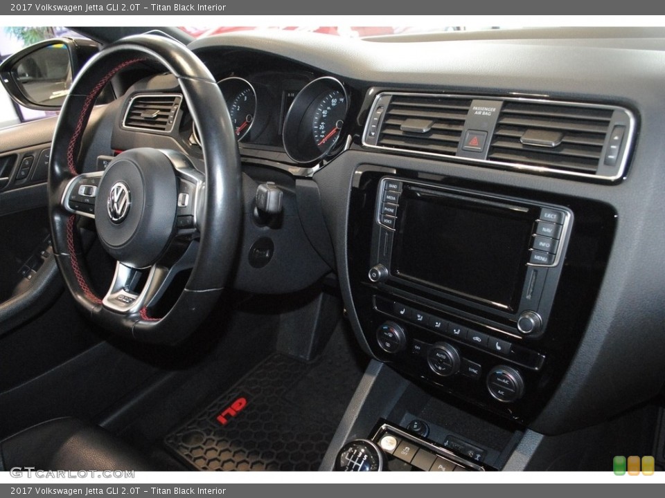 Titan Black Interior Controls for the 2017 Volkswagen Jetta GLI 2.0T #141968172