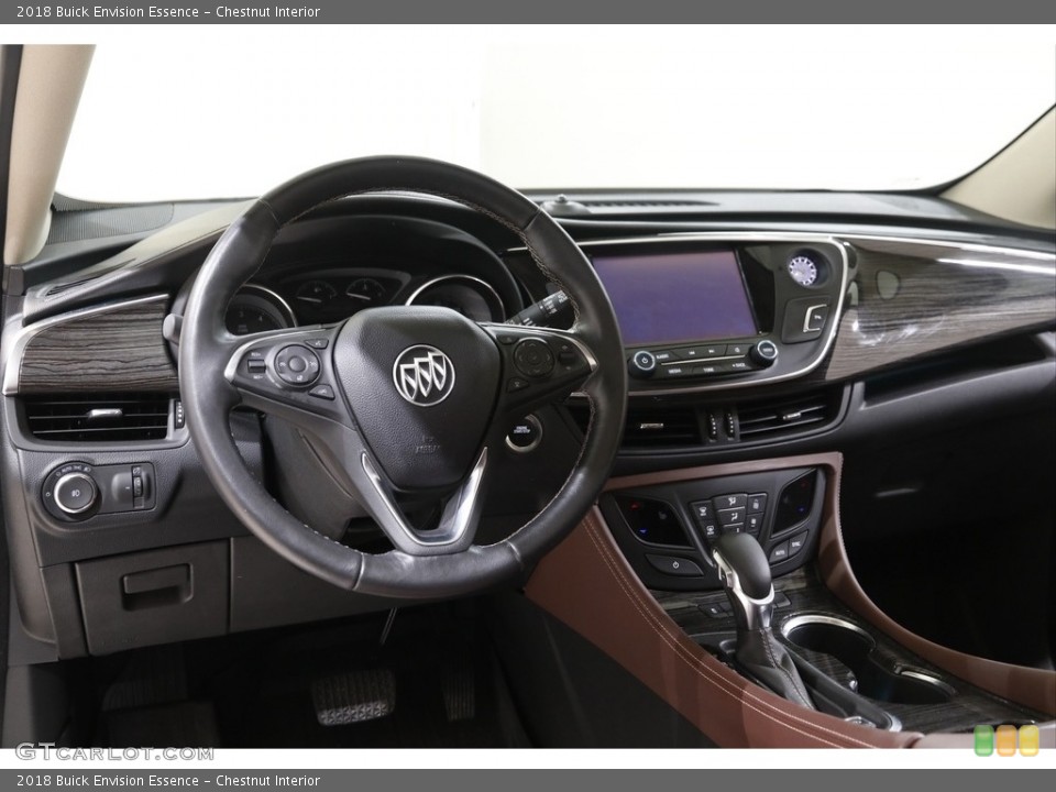 Chestnut Interior Dashboard for the 2018 Buick Envision Essence #141968244