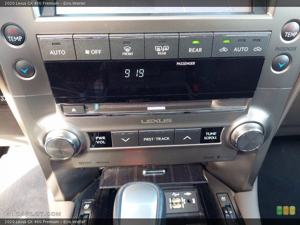 Ecru Interior Controls for the 2020 Lexus GX 460 Premium #141968919