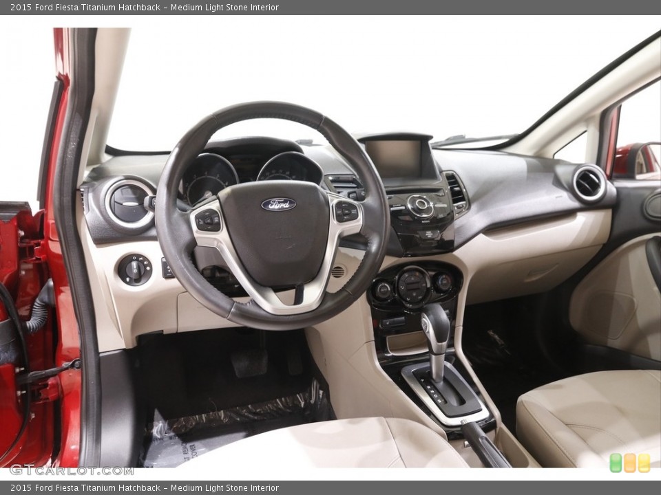 Medium Light Stone Interior Photo for the 2015 Ford Fiesta Titanium Hatchback #141971019