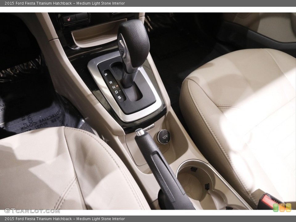 Medium Light Stone Interior Transmission for the 2015 Ford Fiesta Titanium Hatchback #141971181