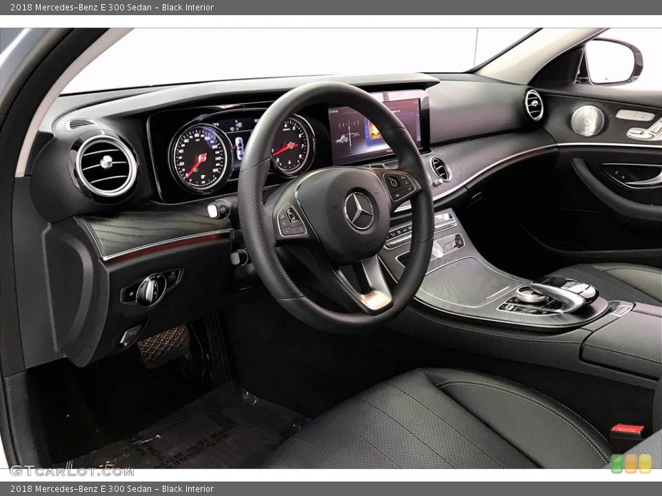 Black Interior Prime Interior for the 2018 Mercedes-Benz E 300 Sedan #141971403