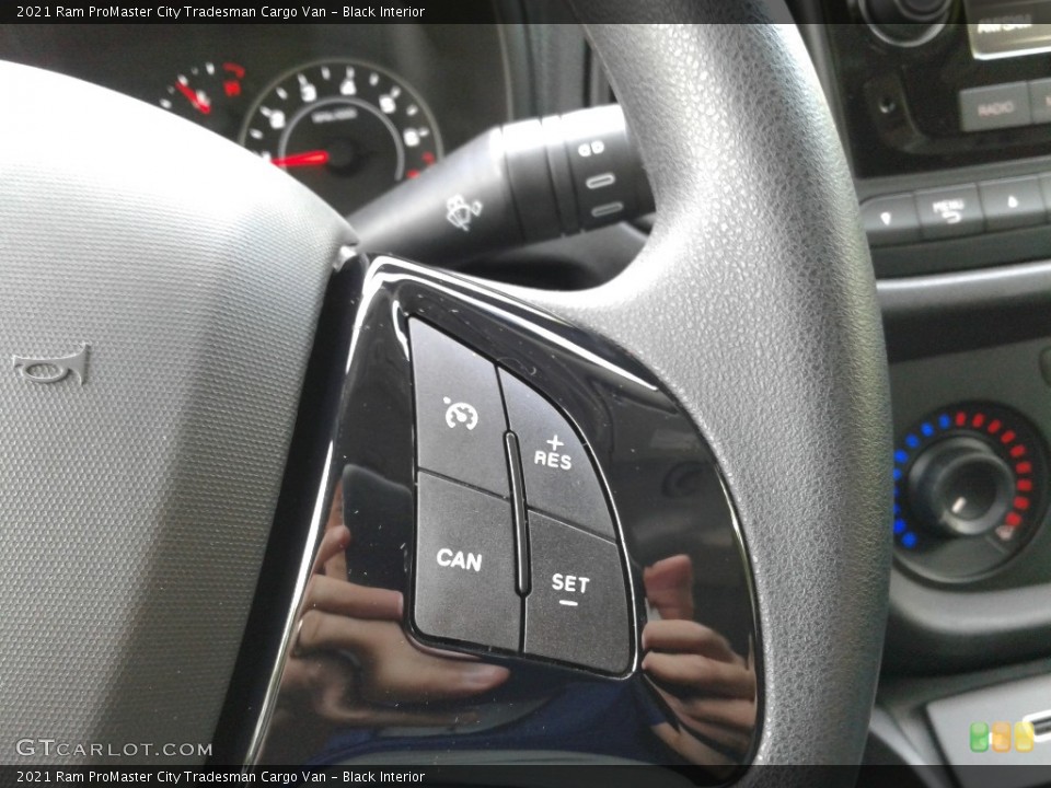 Black Interior Steering Wheel for the 2021 Ram ProMaster City Tradesman Cargo Van #141971997